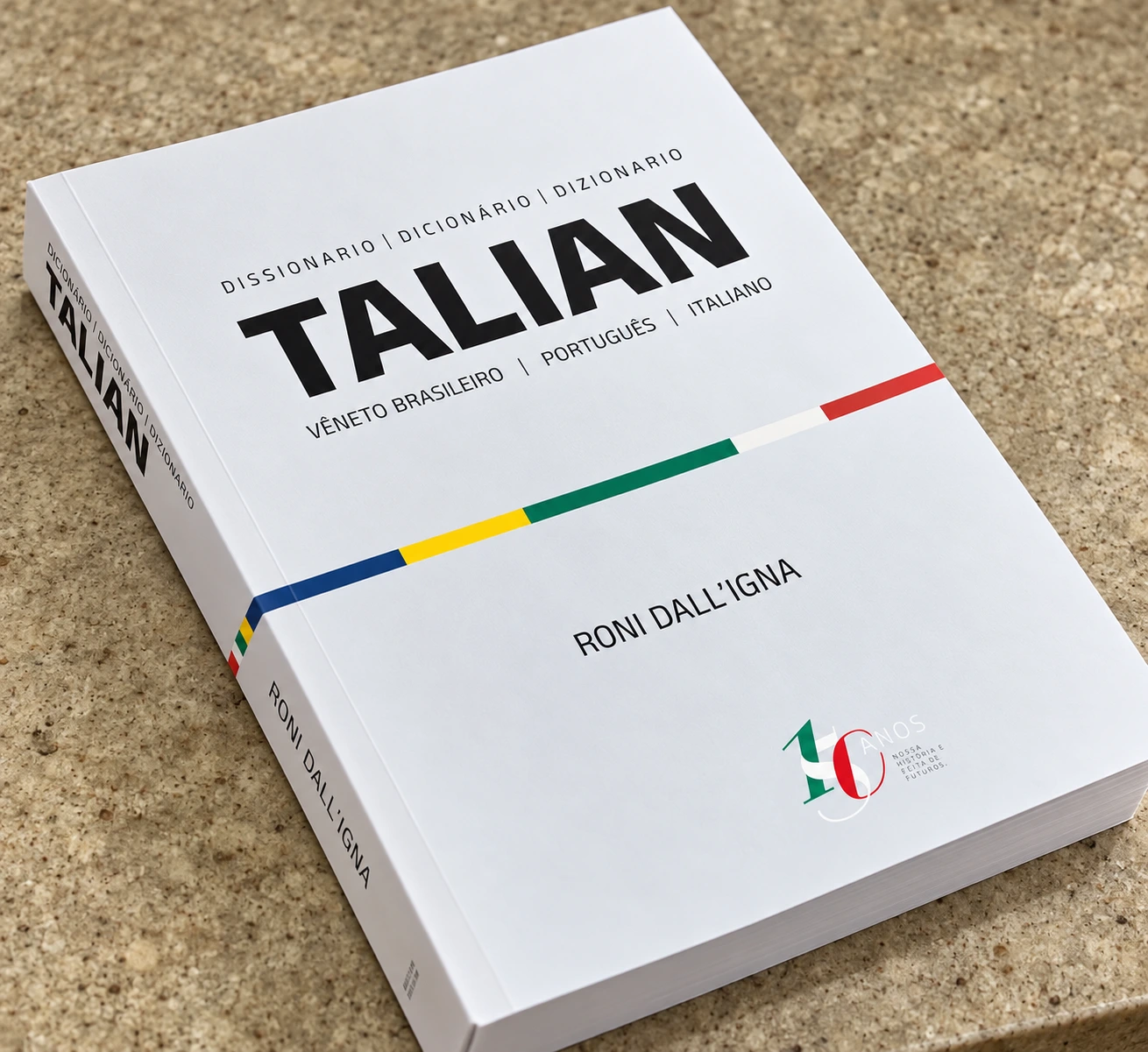 Capa original do Dicionário Talian
